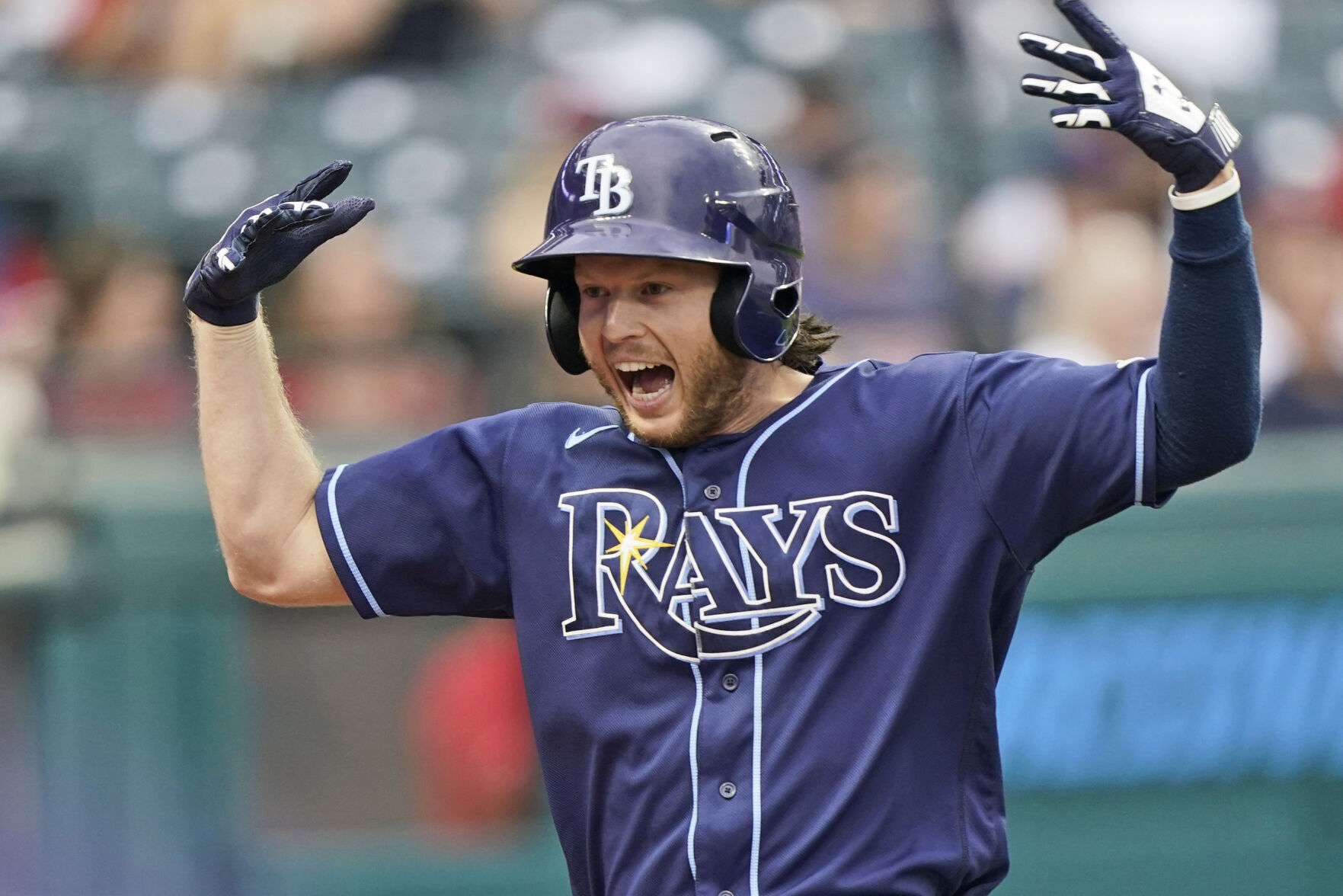 APTOPIX Rays Indians Baseball
